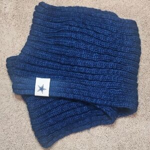 DallasCowboys Blue Knit Infinity Scarf with Star Logo